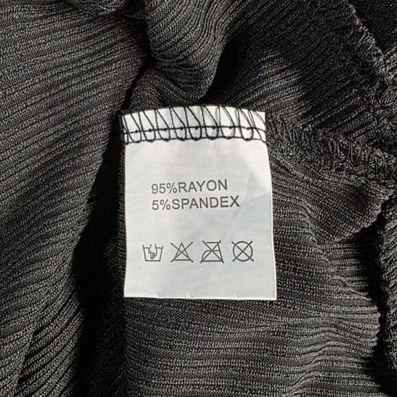 Gypsy Style Slinky BabyDoll Dress with Fluted Arms Size Small - Picture 10 of 10